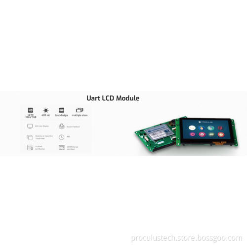 Intelligent Uart & Android LCD Modules